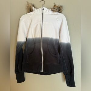 NWOT special edition Lululemon scuba hoodie. Size 8. Never worn.